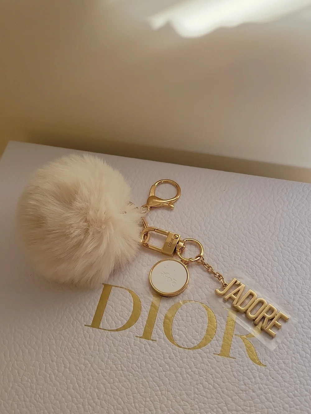 Dior Gold  J'adore Key Charm